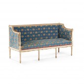 GEORGE III PAINTED CANAPÉ, ATT