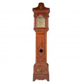 GEORGE III PAINTED WALNUT LONG