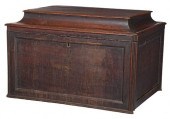 GEORGE III PANELED MAHOGANY FI