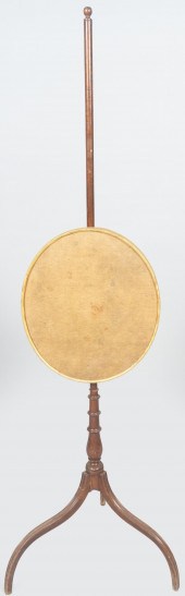GEORGE III PARCEL-GILT MAHOGAN