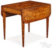 GEORGE III PARQUETRY INLAID PE