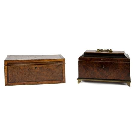 George III Part Ebonized Brass