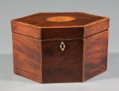 GEORGE III PATERA INLAID MAHOG