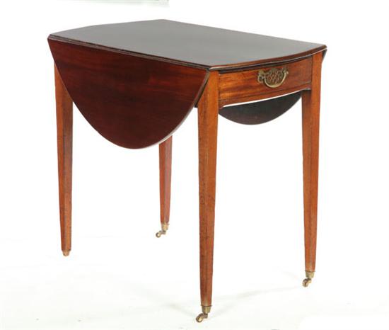 GEORGE III PEMBROKE TABLE.  England
