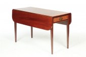 GEORGE III PEMBROKE TABLE.  En