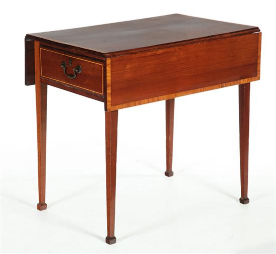 GEORGE III PEMBROKE TABLE.  England