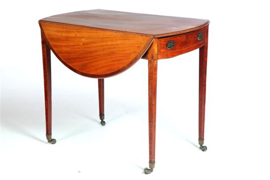 GEORGE III PEMBROKE TABLE.  England