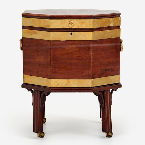 GEORGE III PERIOD MAHOGANY &