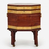 GEORGE III PERIOD MAHOGANY & B