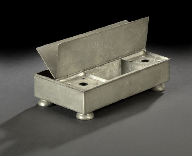 George III Pewter Standish, 