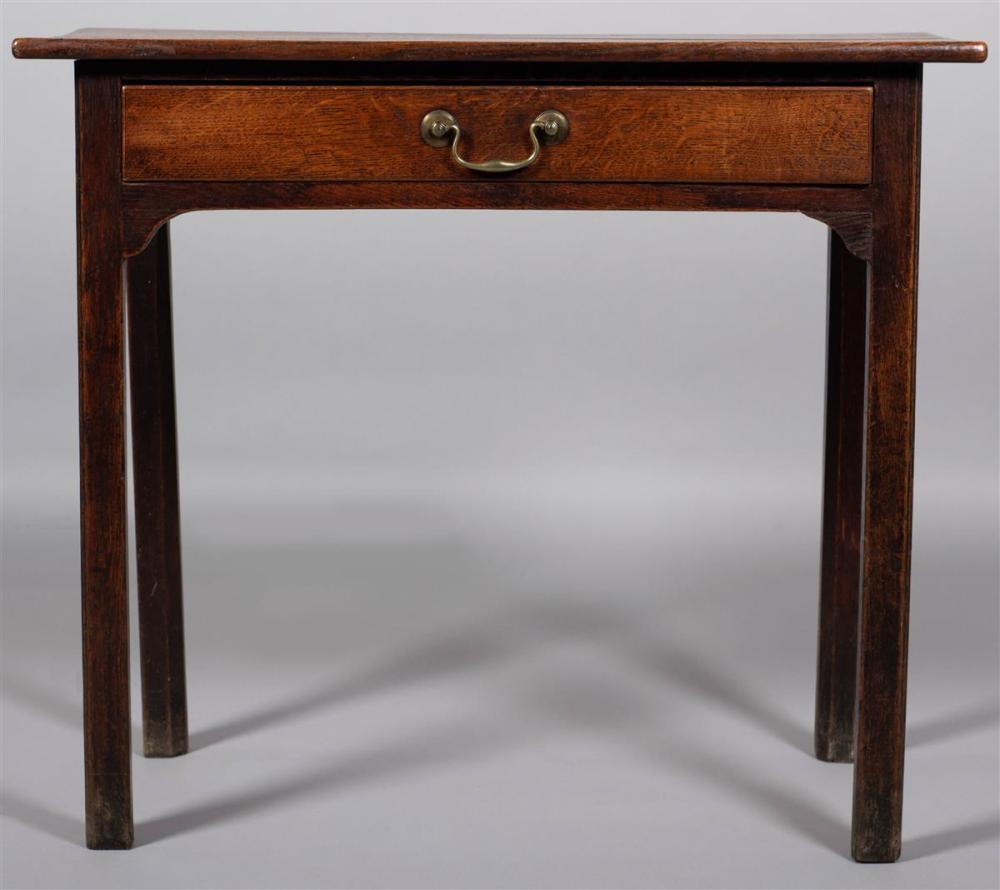 GEORGE III PROVINCIAL OAK SIDE