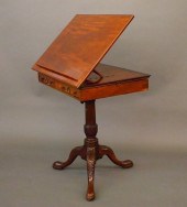 GEORGE III READING TABLEA late