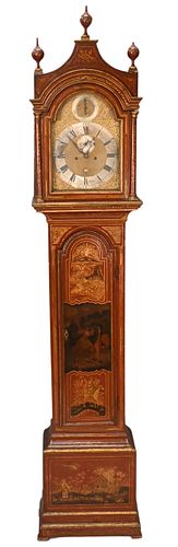 GEORGE III RED CHINOISERIE