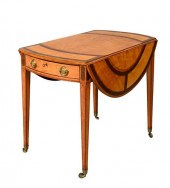 GEORGE III SATINWOOD AND INLAI