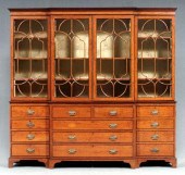 George III satinwood breakfron