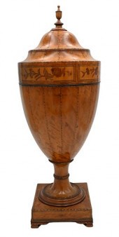 GEORGE III SATINWOOD INLAID KN