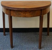 GEORGE III SATINWOOD INLAID MA