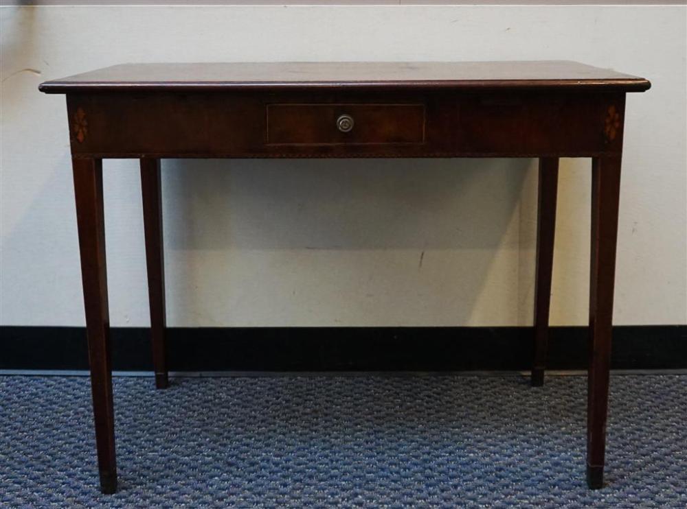 GEORGE III SATINWOOD INLAID