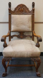 GEORGE III SCOTTISH STYLE CARV