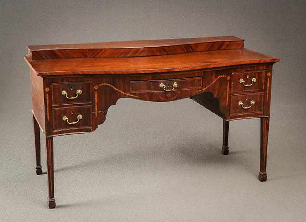 GEORGE III SCOTTISH STYLE SATINWOOD