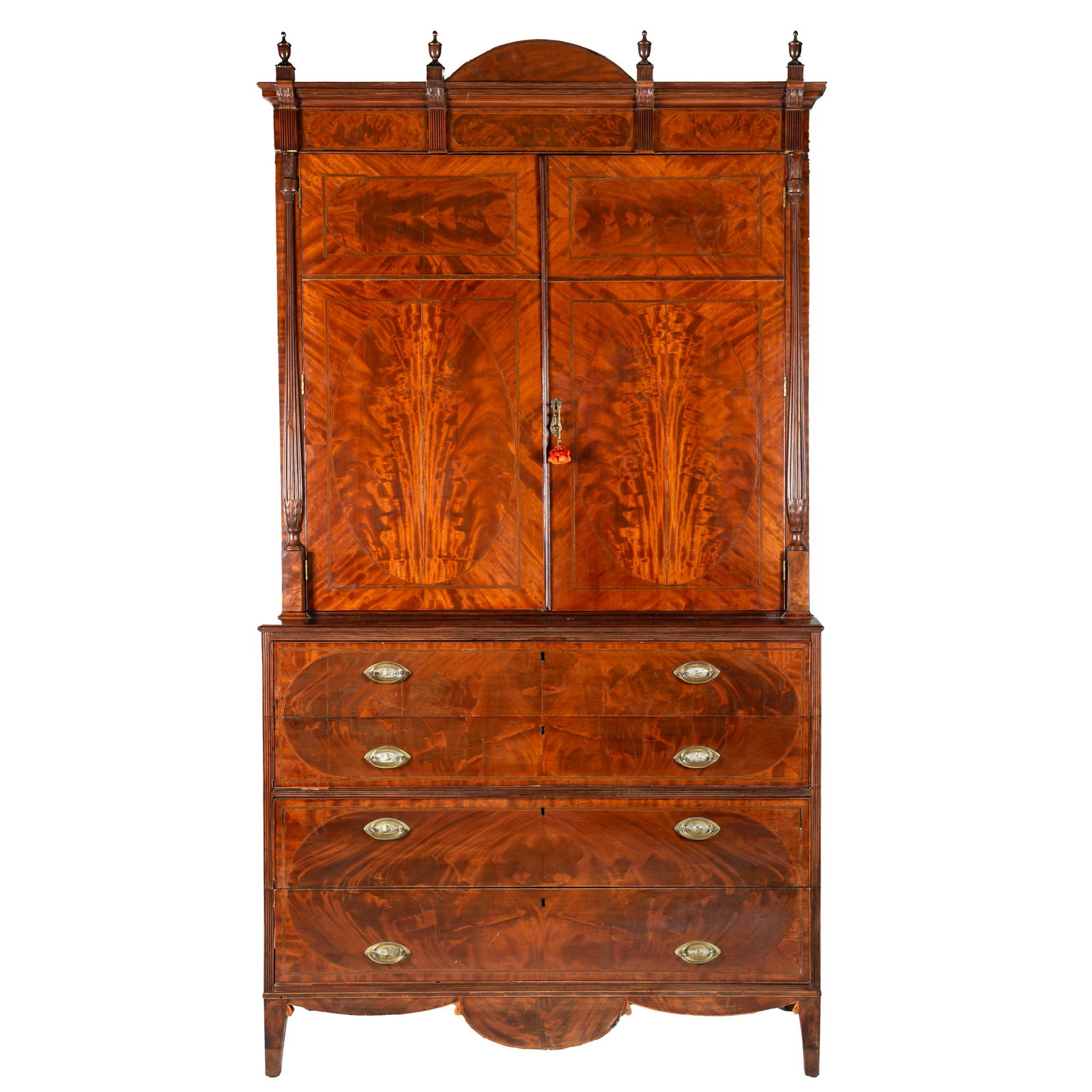 GEORGE III SECRETARY BOOKCASEGeorge