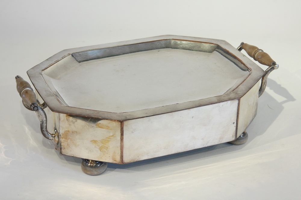 GEORGE III SHEFFIELD FOOD WARMER