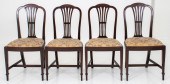 GEORGE III SHERATON STYLE MAHO