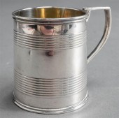 GEORGE III SILVER AND GILT WAS
