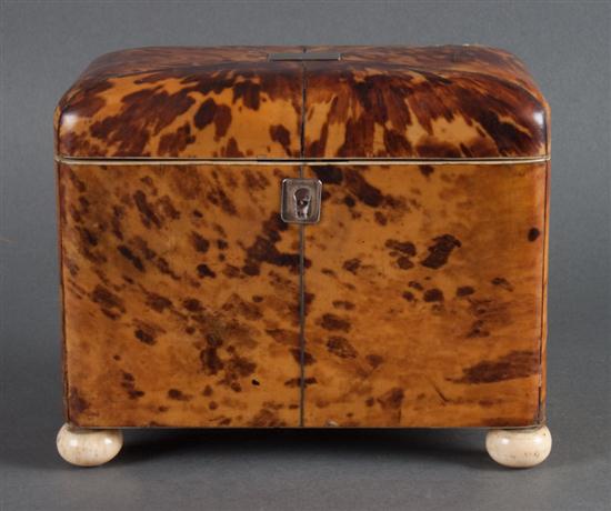 George III silver and ivory