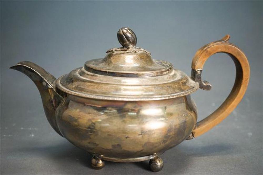 GEORGE III SILVER AND TREEN