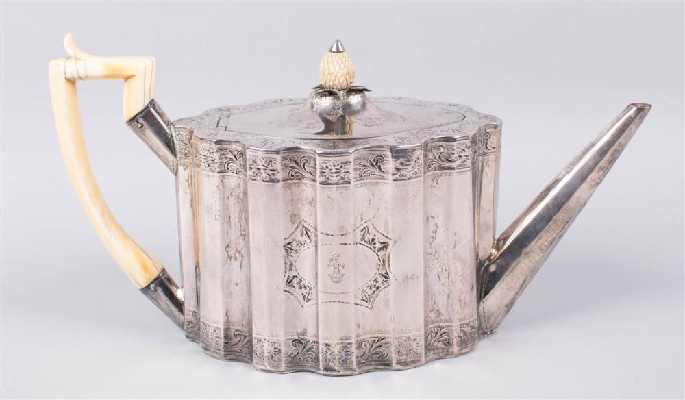 GEORGE III SILVER ARMORIAL