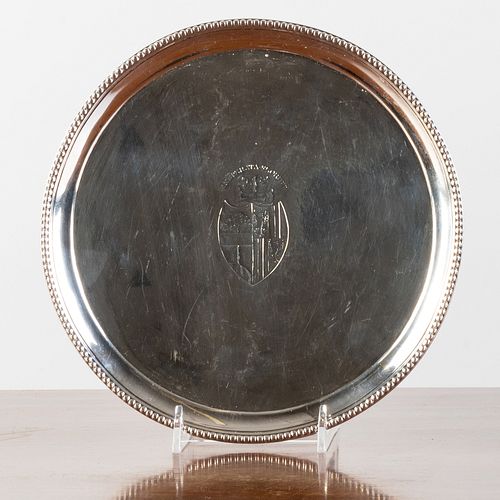 GEORGE III SILVER ARMORIAL