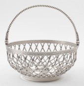 GEORGE III SILVER BREAD BASKET