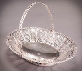 GEORGE III SILVER CAKE BASKET