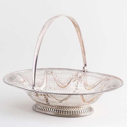 GEORGE III SILVER CAKE BASKETMark