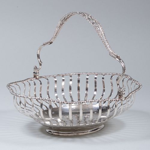 GEORGE III SILVER CAKE BASKETMark