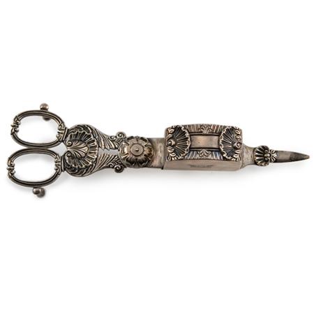George III Silver Candle Snuffer