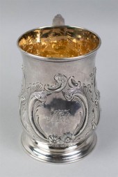 GEORGE III SILVER CANN, LONDON