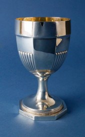 GEORGE III SILVER CHALICE, MAR