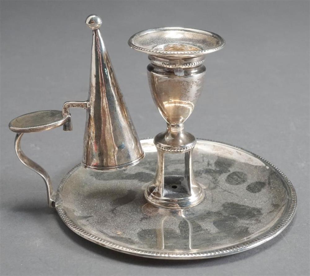 GEORGE III SILVER CHAMBER