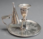 GEORGE III SILVER CHAMBER CAND