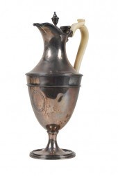 GEORGE III SILVER COVERED PITC