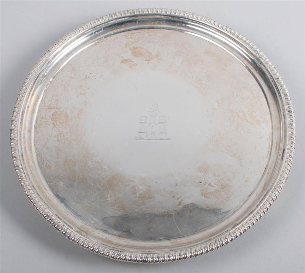 GEORGE III SILVER CRESTED