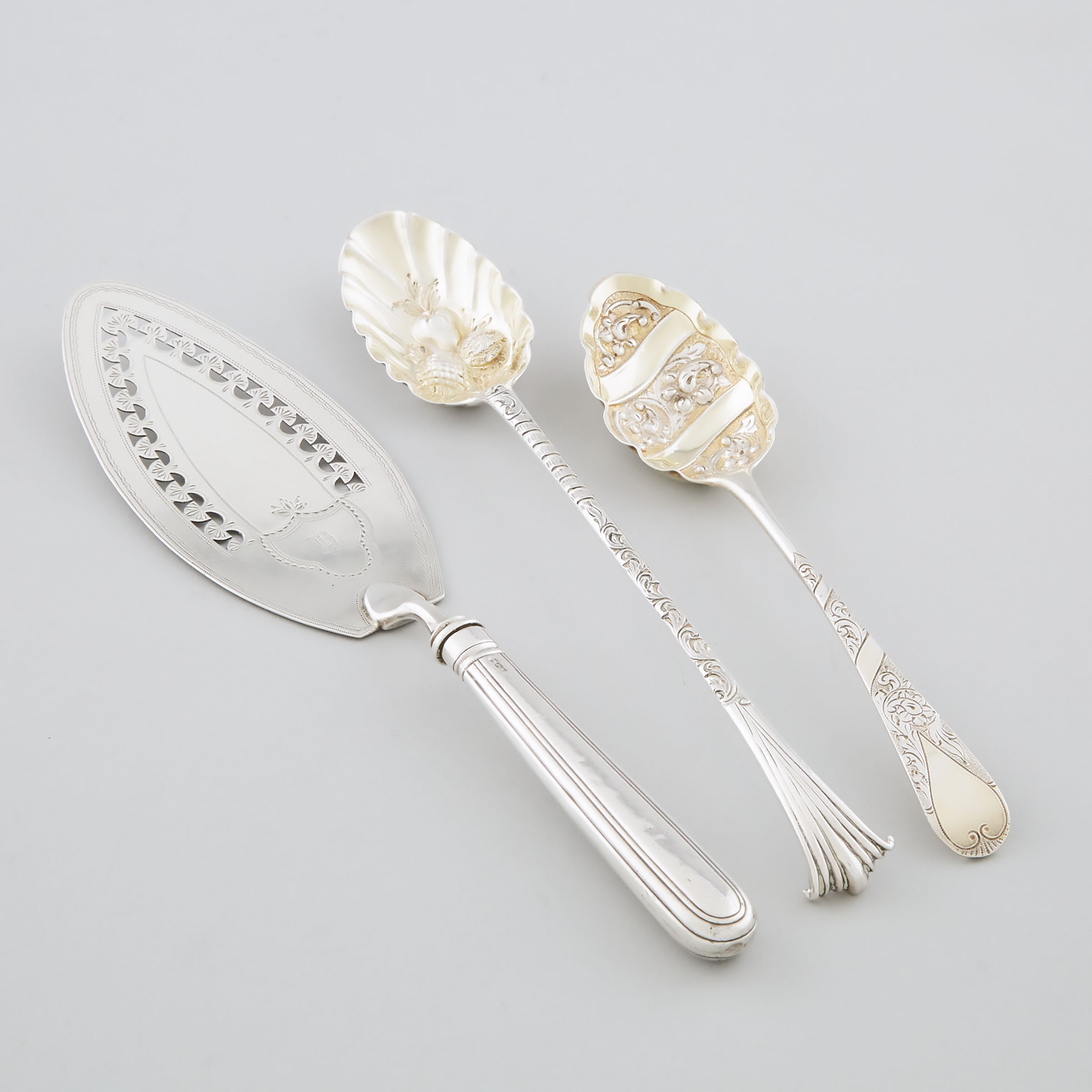 George III Silver Fish Slice and