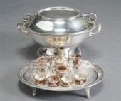 GEORGE III SILVER FOOTED TEA P