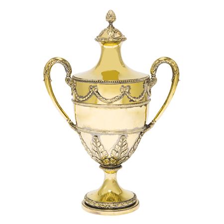 George III Silver Gilt Covered