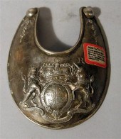 George III silver gorget    18