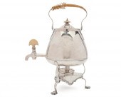 GEORGE III SILVER HOT WATER KE