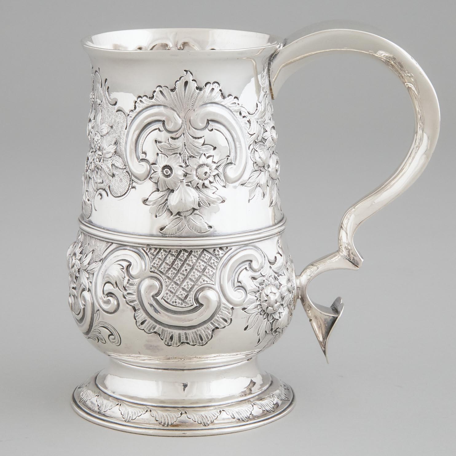 George III Silver Large Mug,