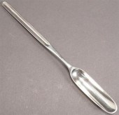 GEORGE III SILVER MARROW SCOOP